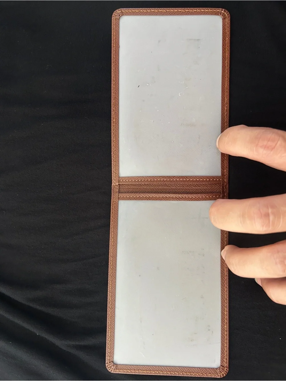 Men's Leather Folio in Brown